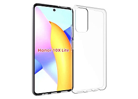 Силиконовый чехол Honor 10X Lite прозрачный