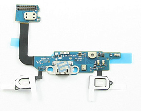 Шлейф Samsung G850F (Alpha) плата системный разъем/микрофон/HOME