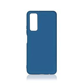 Силиконовый чехол Huawei P Smart 2021/Y7a DF синий