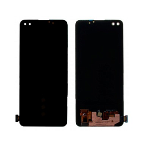 Дисплей для телефона OPPO Reno 4 Lite (CPH2125) в сборе с тачскрином Черный - (OLED)