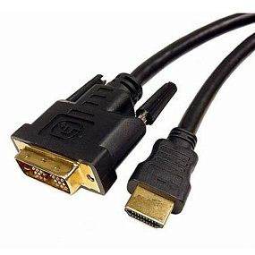 Кабель DVI (папа) - HDMI (папа) 3m
