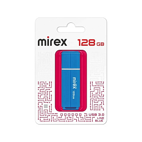 128Gb Mirex Line синяя 3.0