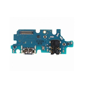 Шлейф Samsung A135F/A137F (A13) плата системный разъем/разъем гарнитуры/микрофон - Премиум