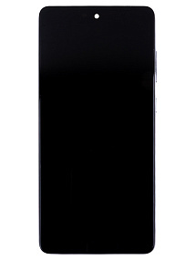 Дисплей для телефона Samsung A725F (A72) модуль Черный - (OLED) (Full Size)