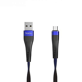 Дата кабель micro USB - USB Hoco U39 1м 2,1А черный