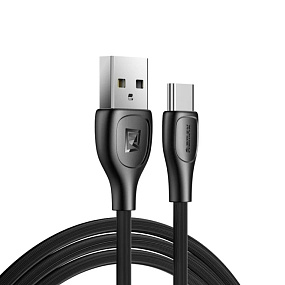 Дата кабель Type-C - USB Remax RC-160a 2.1A 1м черный