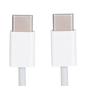 Дата кабель TYPE-C - TYPE-C - 1м белый(УЦЕНКА)б/у, потертости