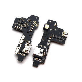 Шлейф ZTE Blade V8 плата на системный разъем/микрофон