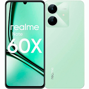 Смартфон Realme Note 60X 3/64Gb зеленый