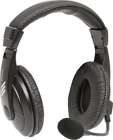 Наушники Defender Gryphon HN-750 2м полноразм. регул. гром. (УЦЕНКА) отходит 3.5 jack