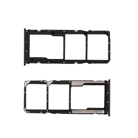 Контейнер SIM Xiaomi Poco M3 черный (с разбора)