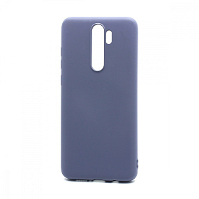 Силиконовый чехол Xiaomi Redmi Note 8 Pro New Era серый
