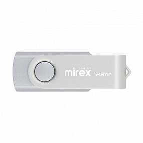 128Gb Mirex Swivel серебро 3.0