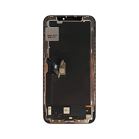 Дисплей для телефона iPhone X в сборе Черный - DD (Hard OLED) (MT)
