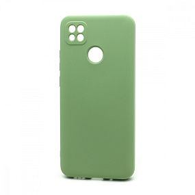 Силиконовый чехол Xiaomi Redmi 9C New Era зеленый