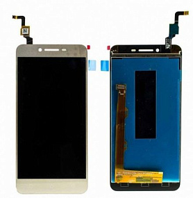Дисплей для телефона Lenovo Vibe K5 (A6020) в сборе с тачскрином Золото