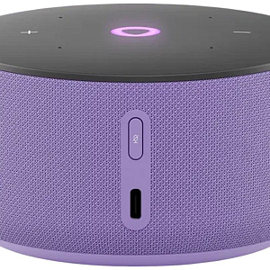 Умная колонка Яндекс Станция Мини 3 с часами 12W лиловая