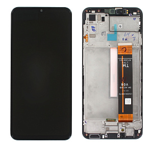 Дисплей для телефона Samsung M236B (M23 5G)/M336B (M33 5G) модуль Черный - Оригинал