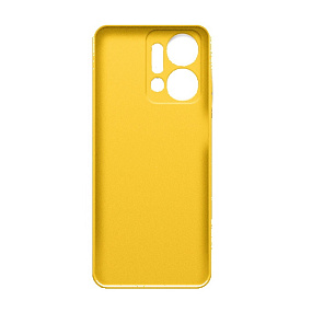 Силиконовый чехол Honor X7A SC328 желтый