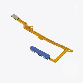 Шлейф Huawei Nova 8i/Honor 50 Lite (NEN-LX1/NTN-LX1) на сканер отпечатка пальцев Синий