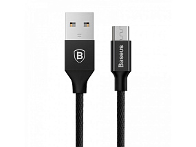 Дата кабель micro USB - USB Baseus CAMYW-B01 Yiven 1,5м черный