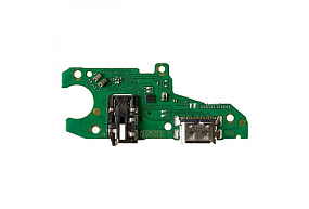 Шлейф Huawei Honor X7 (CMA-LX1/CMA-LX2) плата на системный разъем/разъем гарнитуры/микрофон
