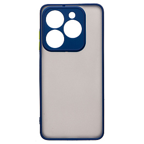Силиконовый чехол Tecno Spark 20C/Go 2024/Pop 8 (4G) PC041 темно-синий