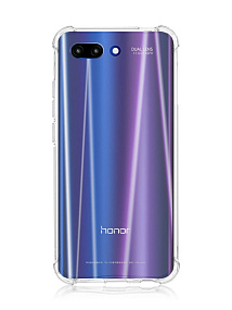 Силиконовый чехол Honor 10 прозрачный противоударный