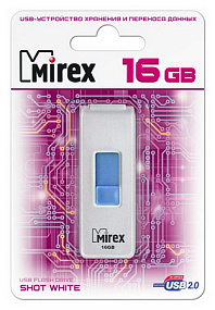 16Gb Mirex Shot белая 2.0
