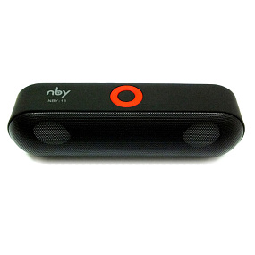 Колонка NBY 18 (Bluetooth/MicroSD/USB/FM/AUX/Microphone) 5W черная