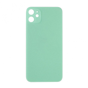 Задняя крышка iPhone 12 (стекло) нежно-зеленый orig fabric