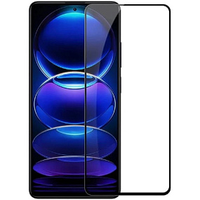 Защитное стекло Xiaomi Redmi Note 13 4G/13 Pro 4G/Note 14/Poco X6 5G 2.5D черное