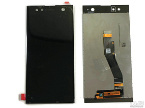Дисплей для телефона Sony H4213 (XA2 Ultra Dual) в сборе с тачскрином Черный