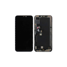 Дисплей для телефона iPhone Xs в сборе Черный - (Hard OLED, Full HD)
