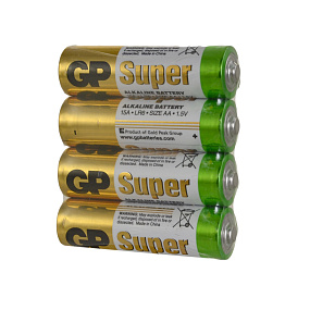 Батарейка АА GP LR6 4P Super 96/192/384 1шт