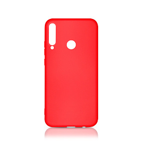 Силиконовый чехол Huawei P40 Lite E DF красный