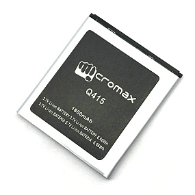 АКБ ORIG для телефона Micromax Q415 (Canvas Pace) тех. упаковка 
