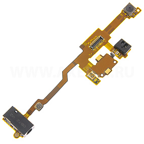 Шлейф Nokia X6 на камеру и разъем гарнитуры Оригинал
