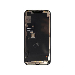 Дисплей для телефона iPhone 11 Pro Max в сборе Черный - DD (Hard OLED) (MT)