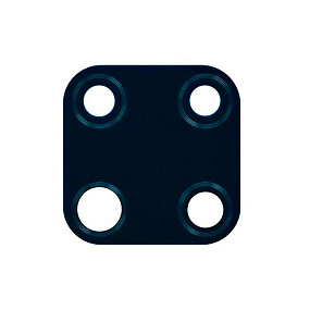 Стекло камеры Realme C25/C25s Черный