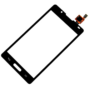 Сенсор для телефона LG P713 (L7 ll) Черный