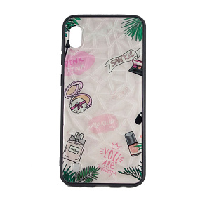 Задняя накладка для Samsung A105 Galaxy A10 PS106 (2) Crystal флуоресцентный