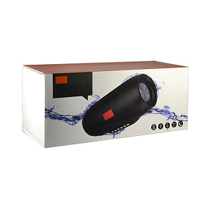 Колонка BY-1050 (Bluetooth/MicroSD/USB/AUX) синяя