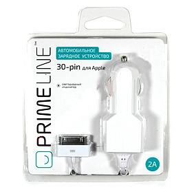 АЗУ Prime Line iPhone 4 2100mAh белый