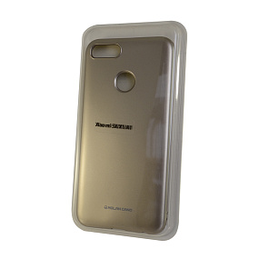 Силиконовый чехол Xiaomi Mi 5X/A1 Molan Cano с блестками золото