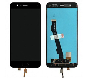 Дисплей для телефона Xiaomi Mi Note 3 в сборе с тачскрином Черный