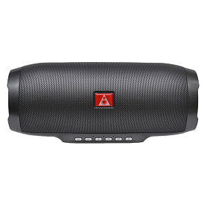 Колонка BY-1050 (Bluetooth/MicroSD/USB/AUX) серая