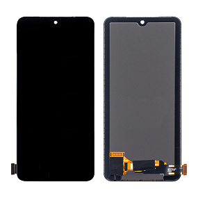 Дисплей для телефона Xiaomi Redmi Note 10/Note 10s/Poco M5s в сборе с тачскрином Черный - In-Cell