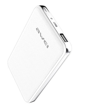 Портативное зарядное устройство Awei P84K 10400mAh белый