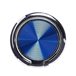 Держатель для телефона на палец Popsockets Ring PS5 (007) синий